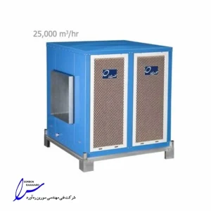 کولر آبی صنعتی 25000 سلولزی انرژی مدل EC 2500